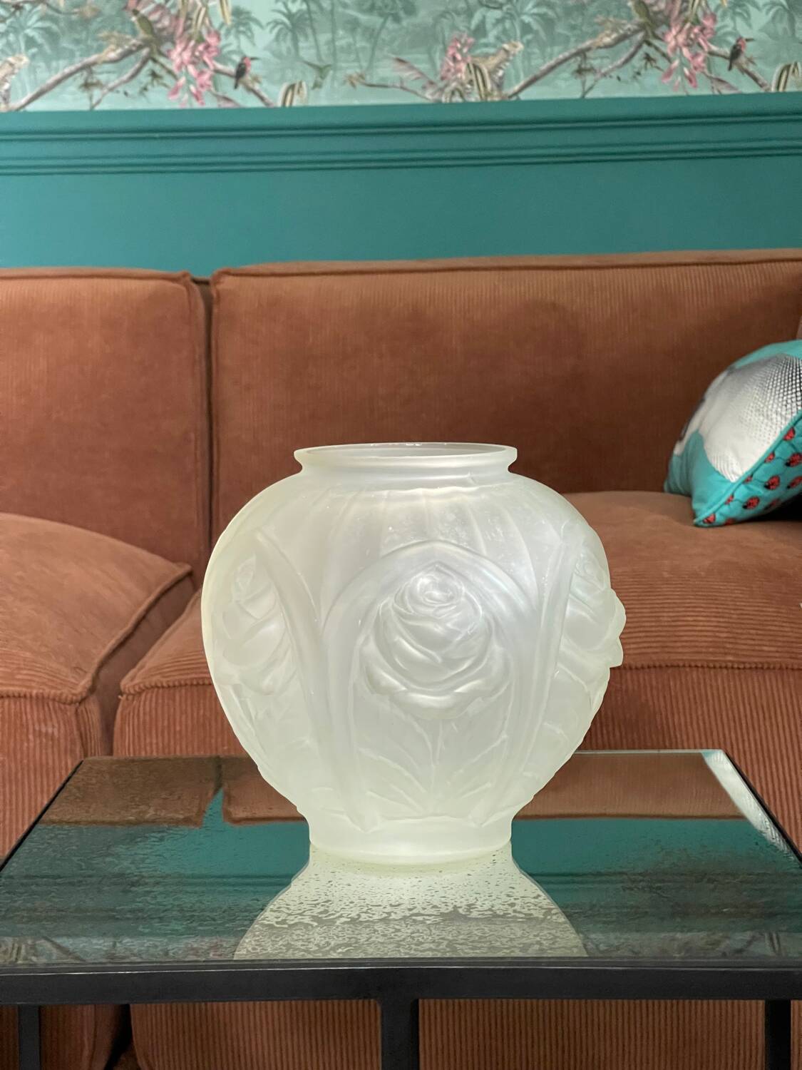 Art Deco Ball Vase