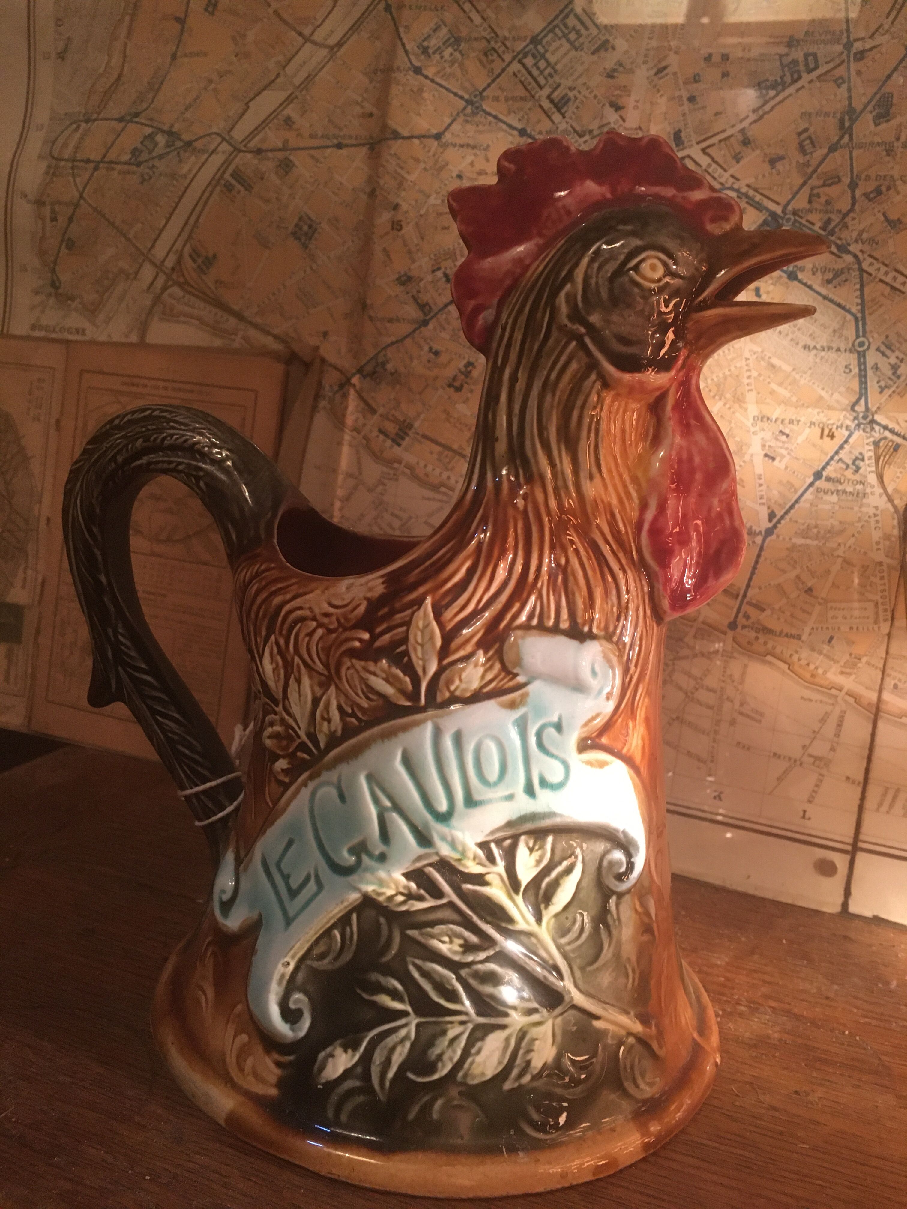 Pitcher slurry rooster the Gallic