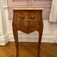 Louis XVI bedside table marquetry