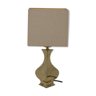 Brass table lamp, manufactured in France 1970