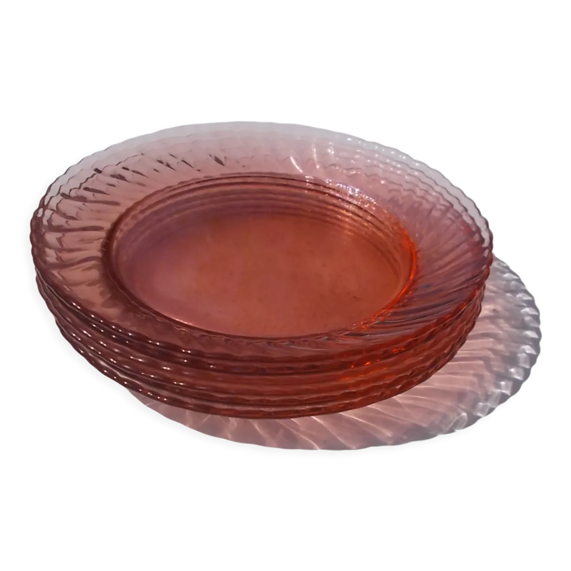 6 Rosaline dessert plates