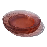 6 Rosaline dessert plates