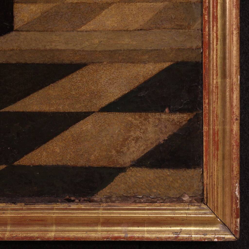 Great 17th century painting, Innocent III confirms the Franciscan Rule