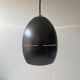 Lot 3 old metal pendant lamps 1970 vintage