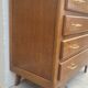 Commode vintage 1950 pieds compas 4 tiroirs