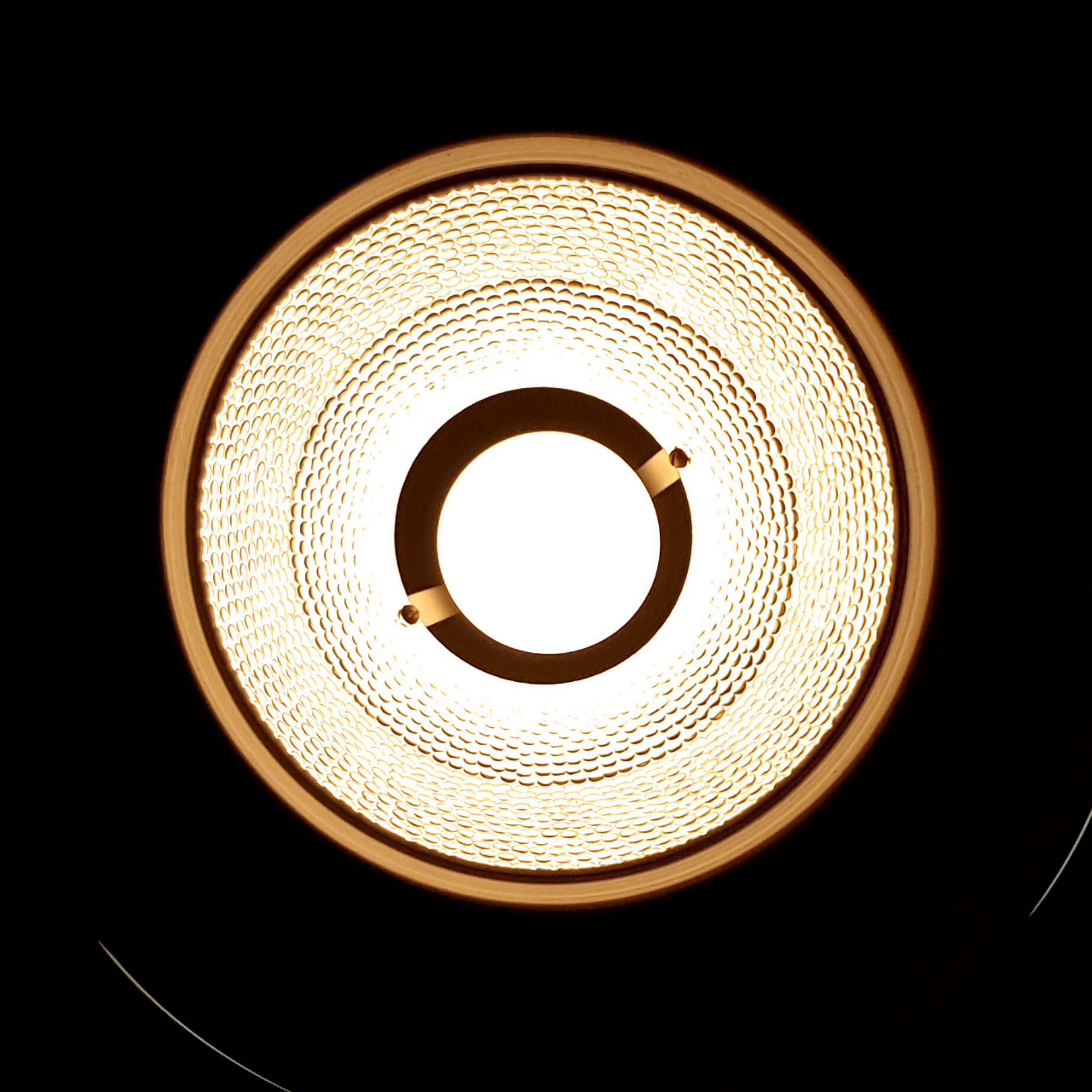 Rare opaline glass pendant lamp by Philips, 1960s