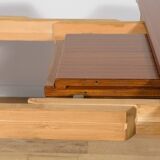 Mid-Century Round Teak Dining Table by Nils Jonsson for Hugo Troeds, Sweden