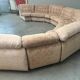 Vintage XXL round modular sofa, 1970s
