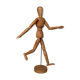 Articulated wooden mannequin 60s