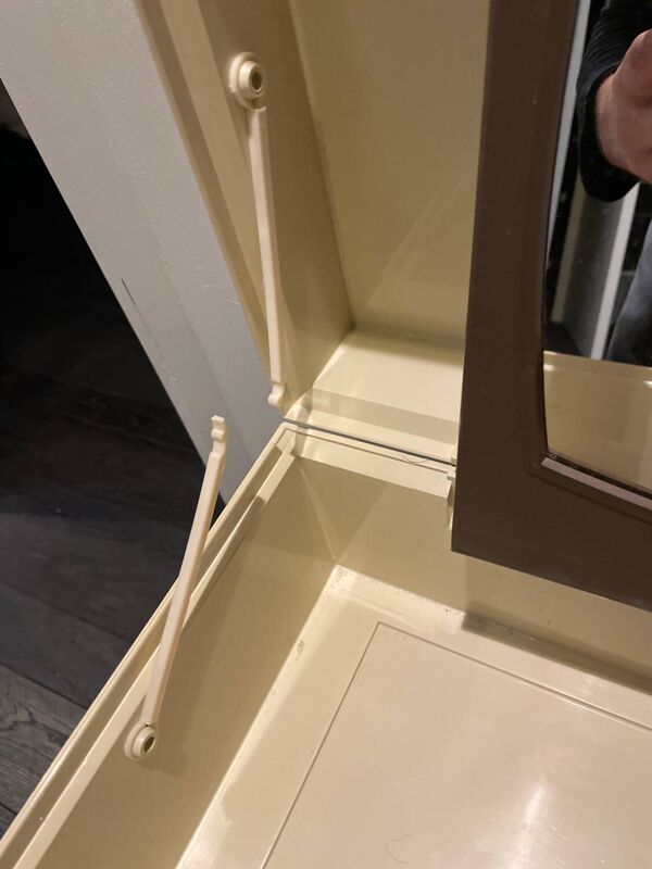 Coiffeuse Prisunic, années 70