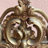 Napoleon type mirror with pediment