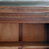 Vintage Parisian glass cabinet.