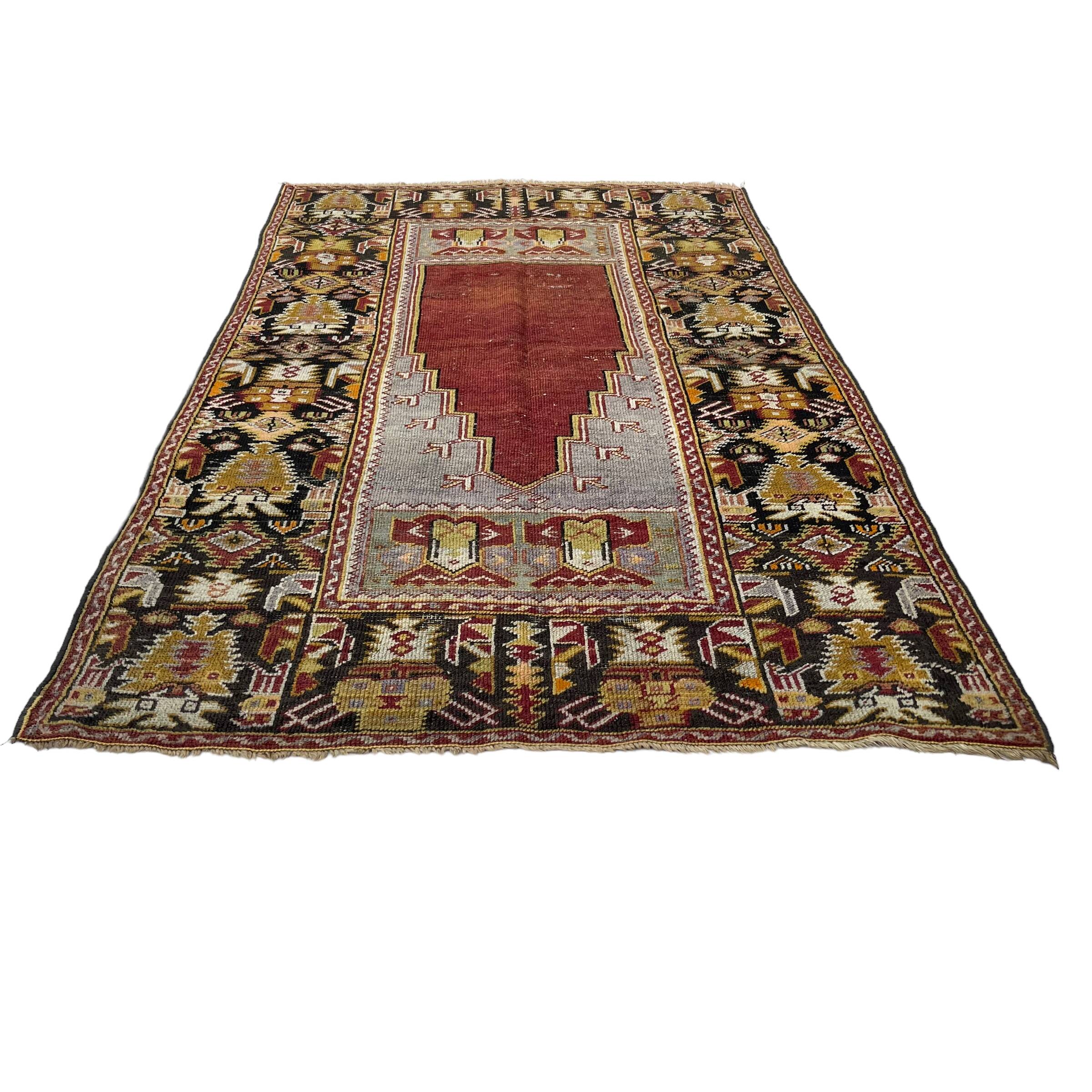 Tapis turc antique, 185 x 110 cm