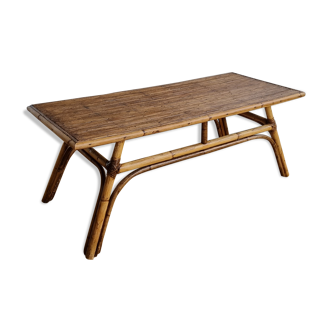Table basse  rotin
