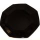 6 black Arcoroc "Octime" dinner plates (set 2)
