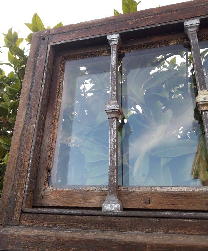 Double entrance door 227x142.2cm oak multi-point lock and frame