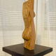 Stylised vintage female sculpture from the 1960s with organic shapes.
