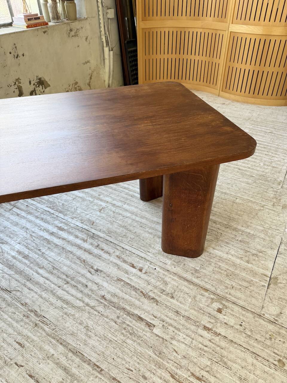 1950s oak reconstruction table