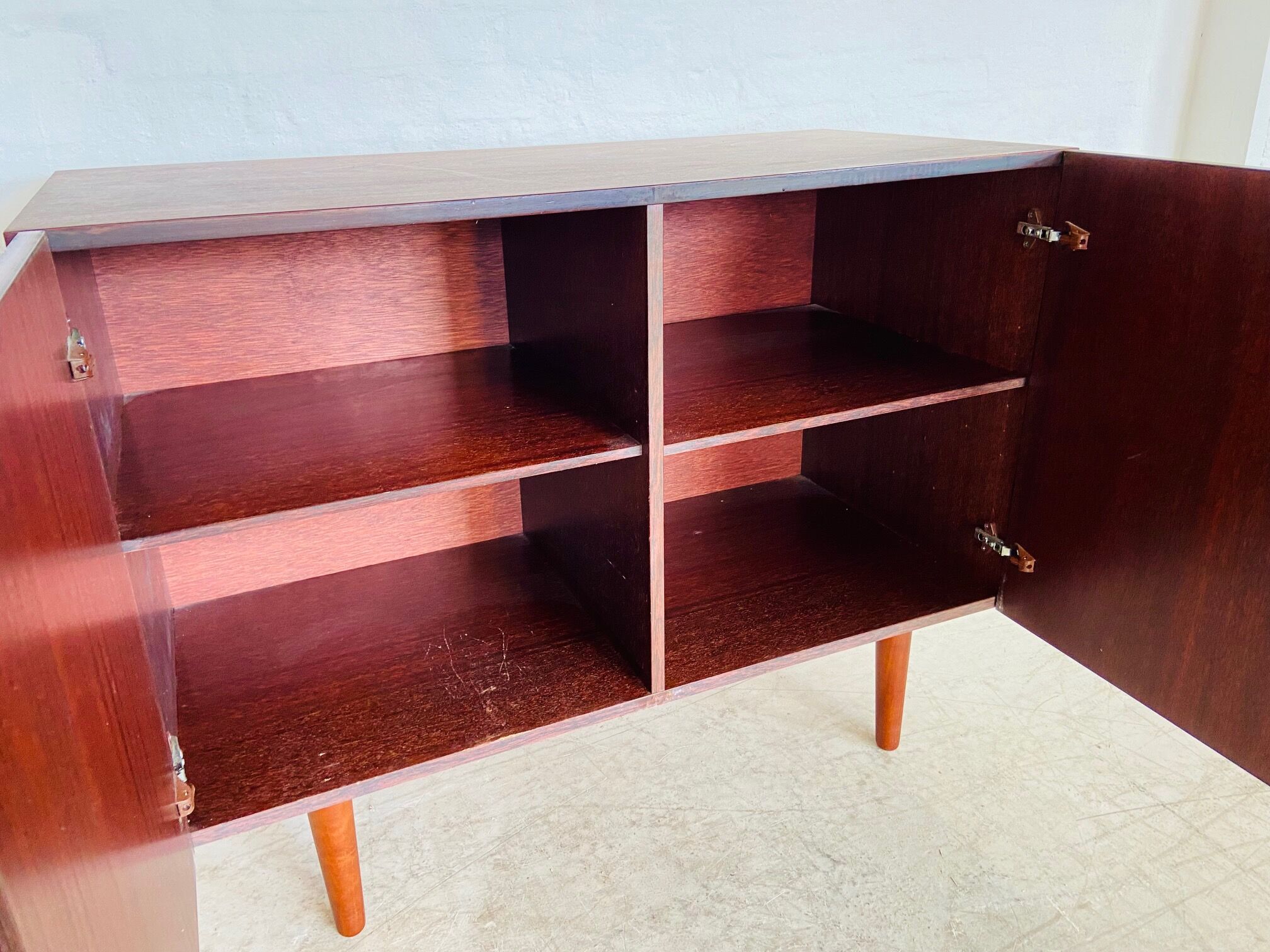 Vintage Danish mid-century matching rosewood sideboards 1960s