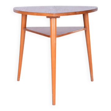 Table en bois de style mid-century par Český Nábytek-Np Jičín, République tchèque, années 1950.