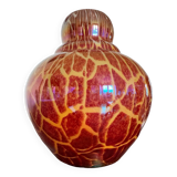 Art Deco iridescent glass vase, Germany