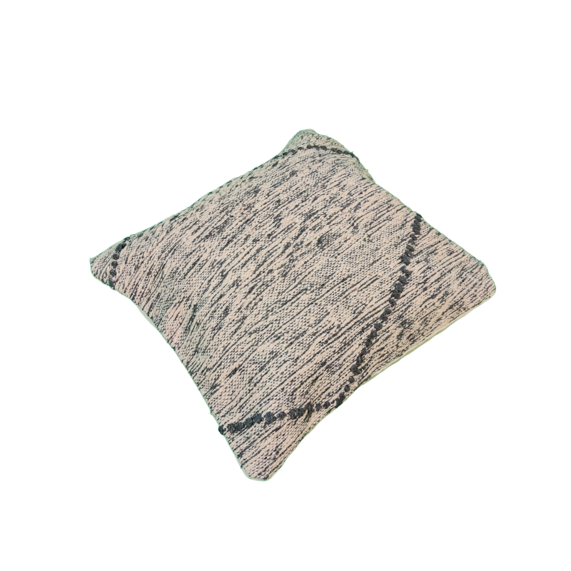 Coussin berbère Zanafi gris 40x55