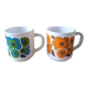 Tasses déjeuner vintage