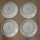 Villeroy And Boch Blue And White Pottery Burgenland Design 4 Dinner Plates 3511