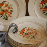 Set of 6 dessert plates