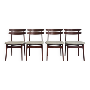 chaises de salle à manger - teck danoises