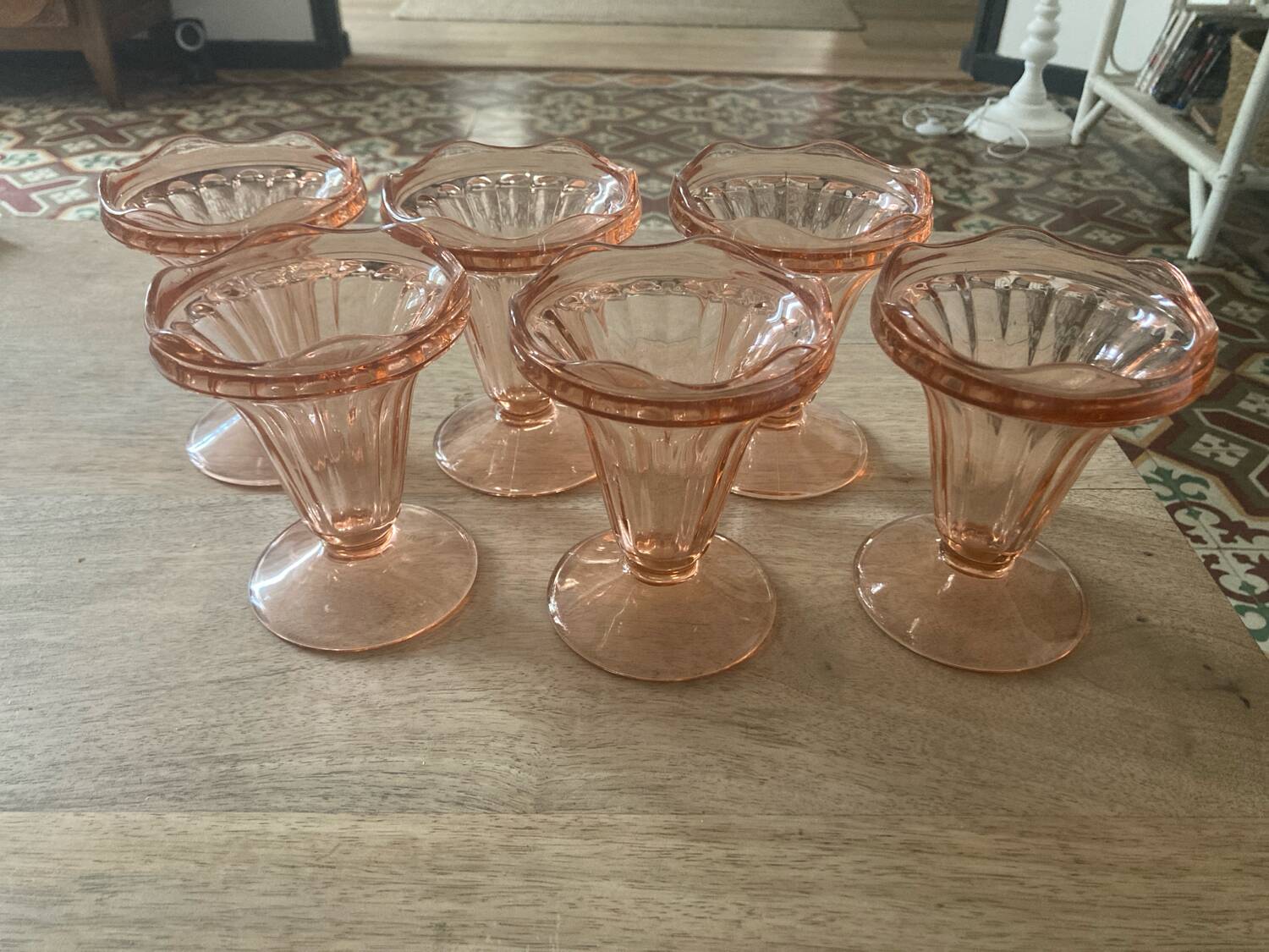 Coupe glace Rosaline vintage