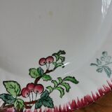4 flat plates "Montmorency"Longwy cherries