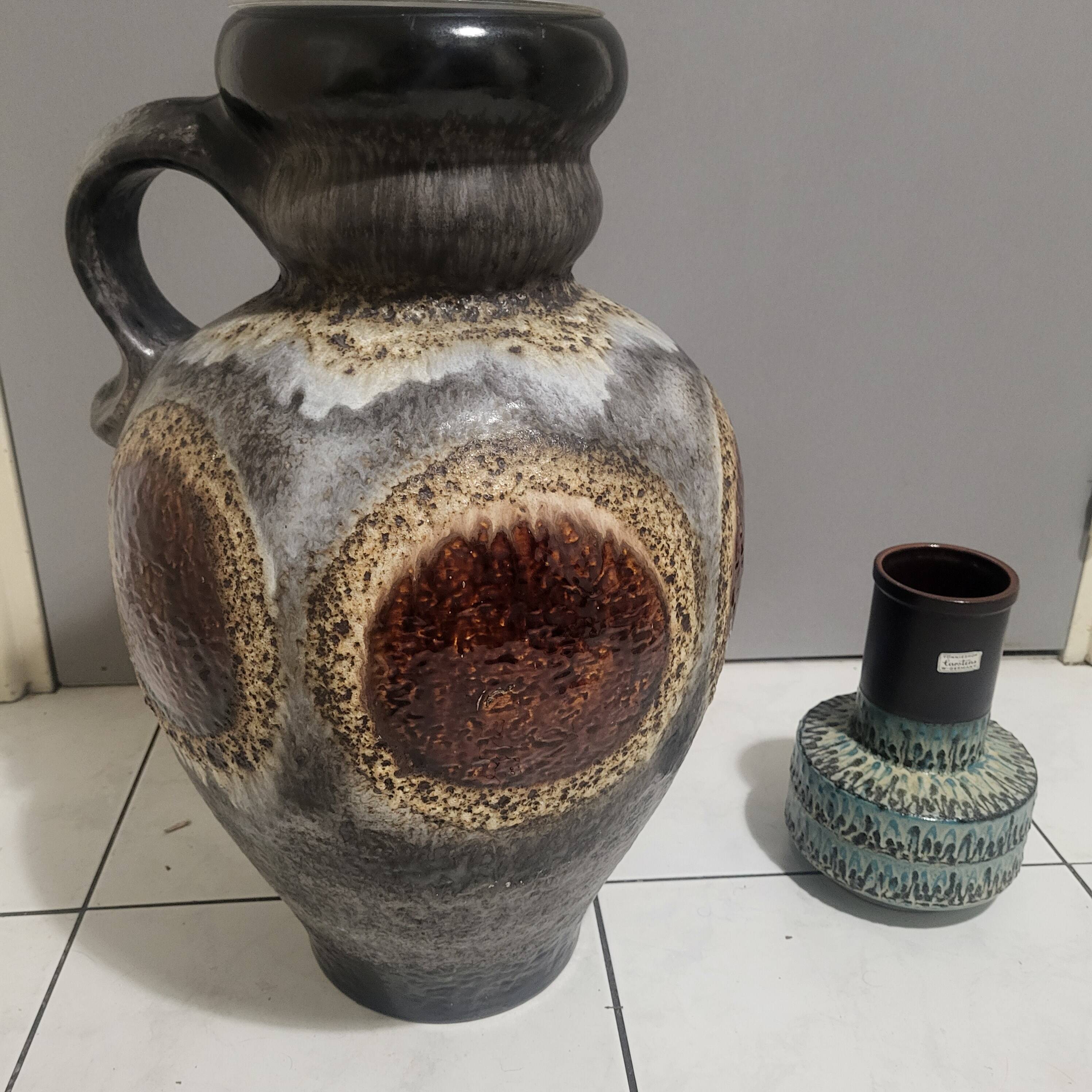 Large Dumler and Breiden floor vase, west germany, 1970