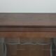 Vitrine vintage en placage de palissandre