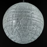 Large Murano ball pendant light by Doria, Germany, 1970s.