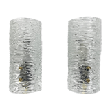 Pair of Swedish sconces 8493 Carl Fagerlund for Orrefors, 1960s