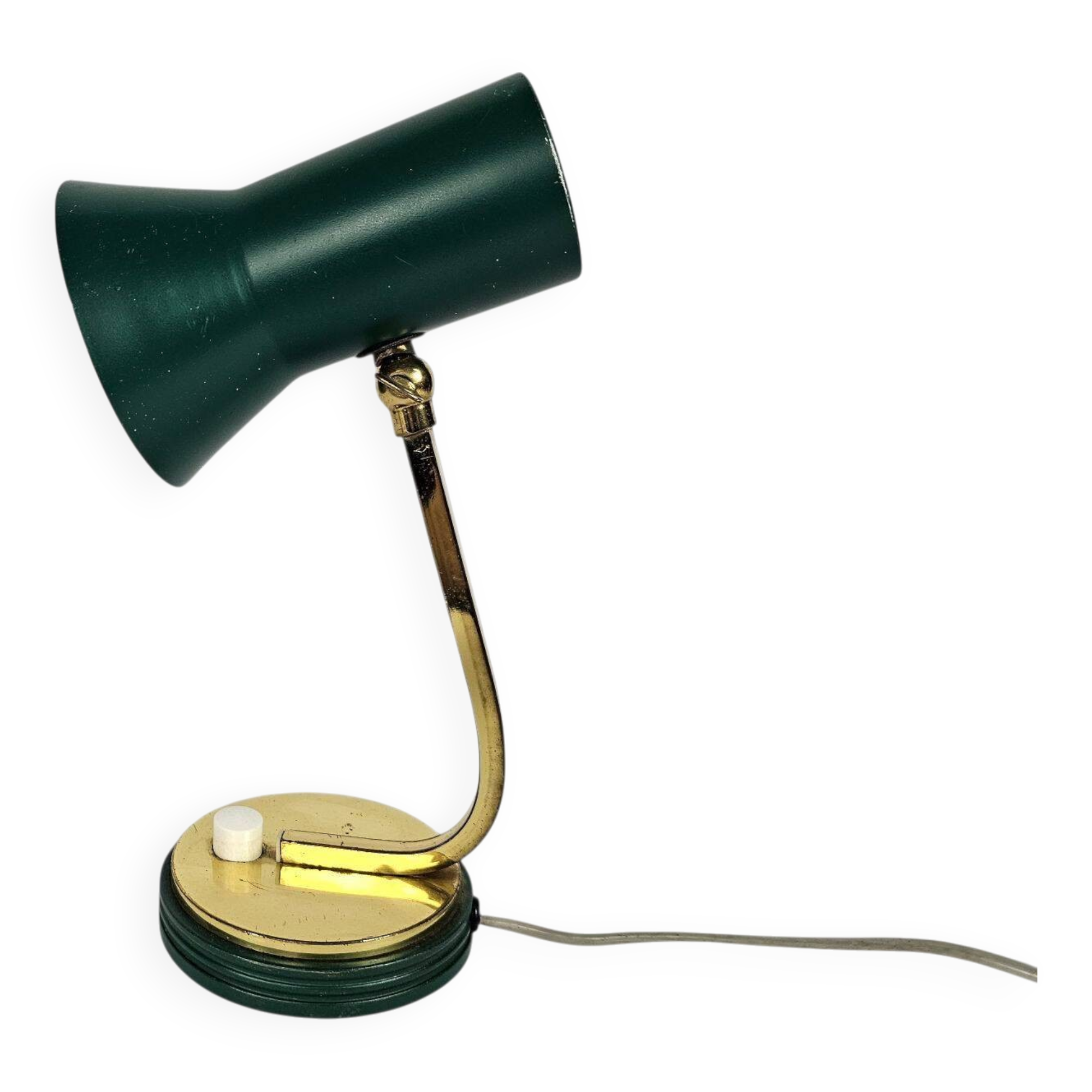Pfäffle Leuchten - table lamp - desk lamp - Germany - metal - brass - 70's