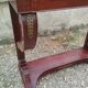 Console ancienne style louis xvi plateau bois