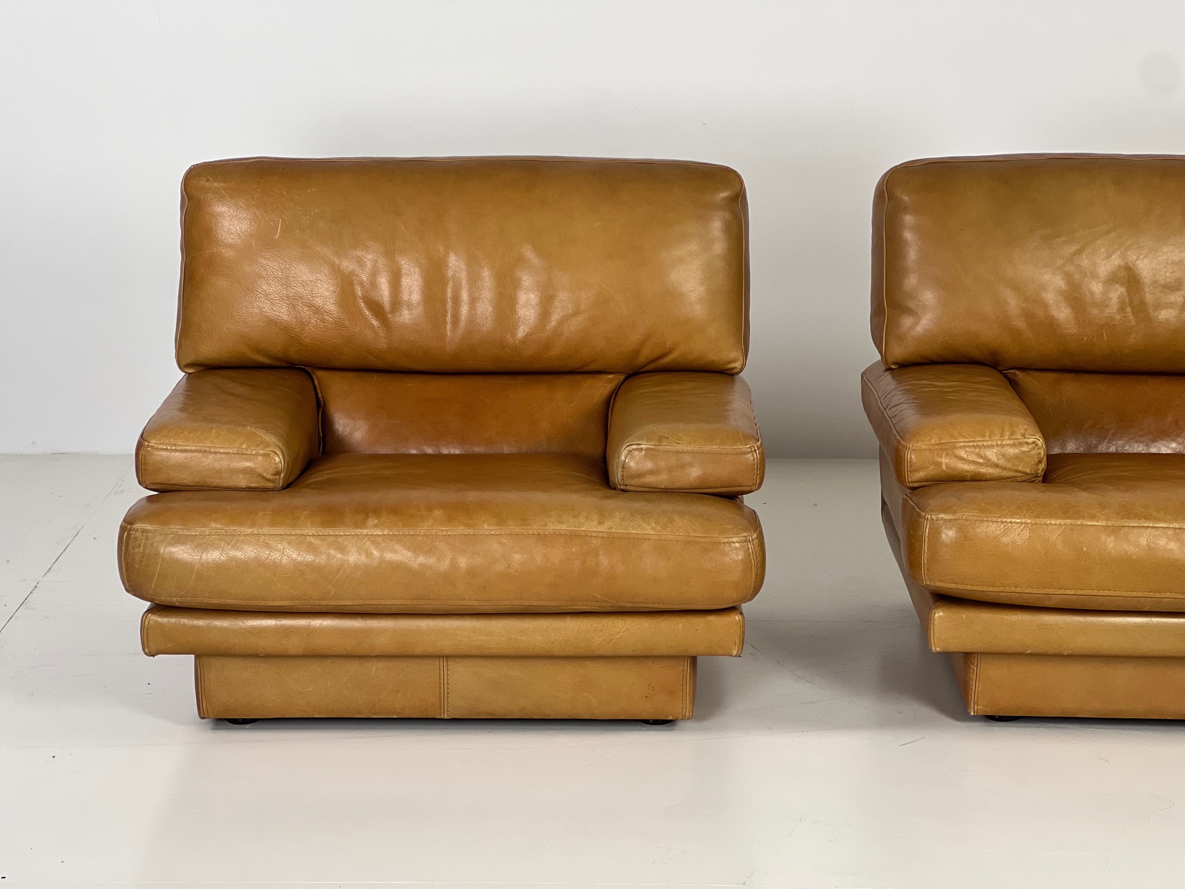 Set of 2 italian design armchairs
