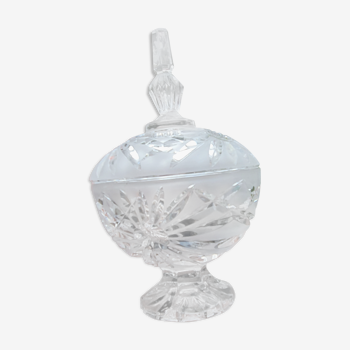 Bonbonnière or sugar bowl or crystal box or cup