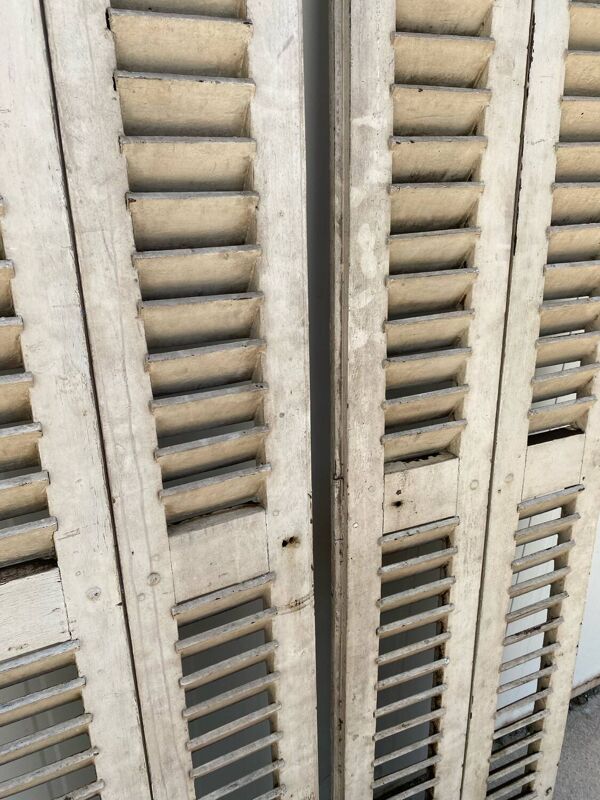 Paire de volet archés