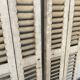 Pair of arched shutters