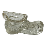 Vintage glass shoe ashtray