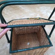 Panier vintage en osier