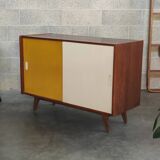 Buffet Commode U 452 jaune par Jiri Jiroutek pour Interier Praha 1960