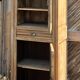 Antique solid oak bonnetière: dresser, bookcase..