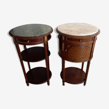 Set of 2 bedside tables