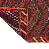 Anatolian handmade kilim rug 116 cm x 105 cm