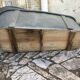 Baignoire en zinc du XIX°