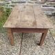 Antique oak coffee table